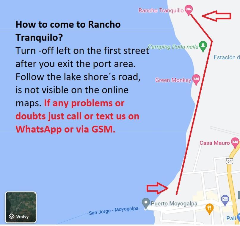 Rancho Tranquillo Hostel Moyogalpa Kültér fotó